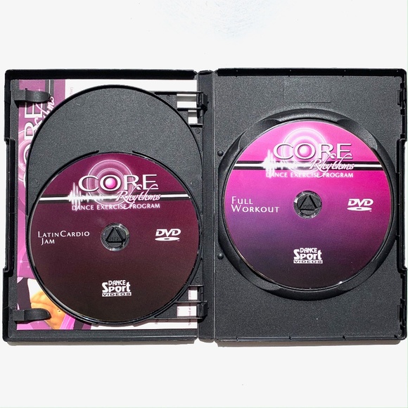 🦋 Core Rhythms Dance Exercise Program Body Sculpting Collection 3-Disc DVD Set - Picture 4 of 4